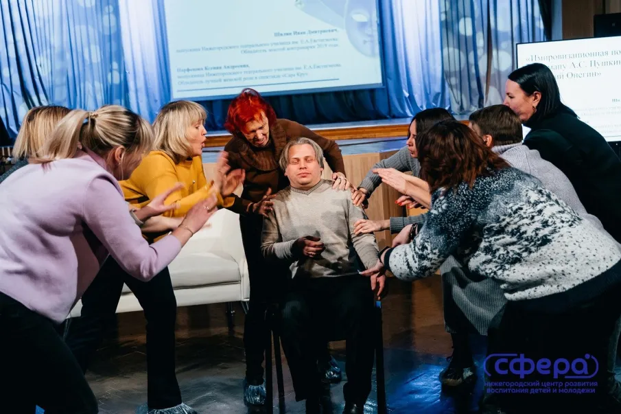 Мастер-класс по театральному искусству в НЦ «Сфера»!