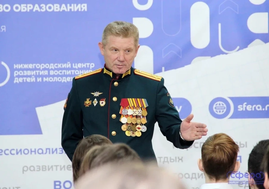 «Слово офицера» в рамках областного проекта «Диалоги с Героями»