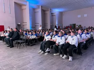 Торжественное открытие смены «Территория безопасности» в ДСООЦ «Салют»