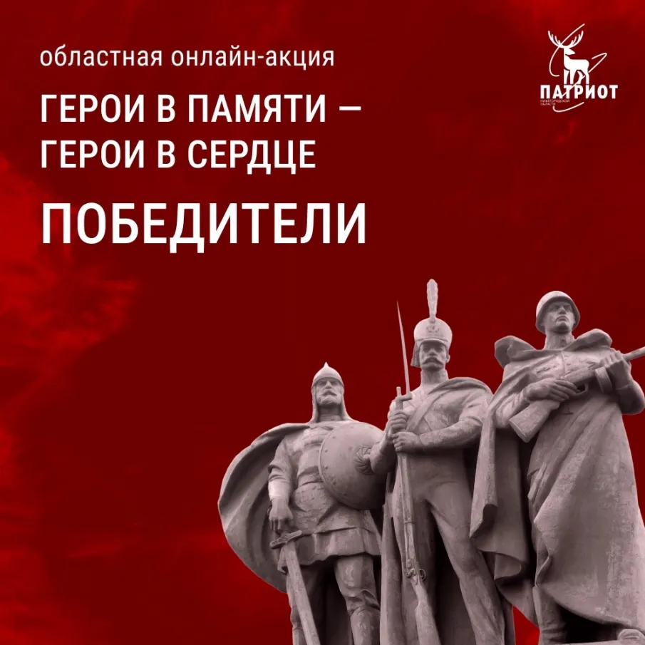 Итоги областной онлайн-акции «Герои в памяти — герои в сердце»
