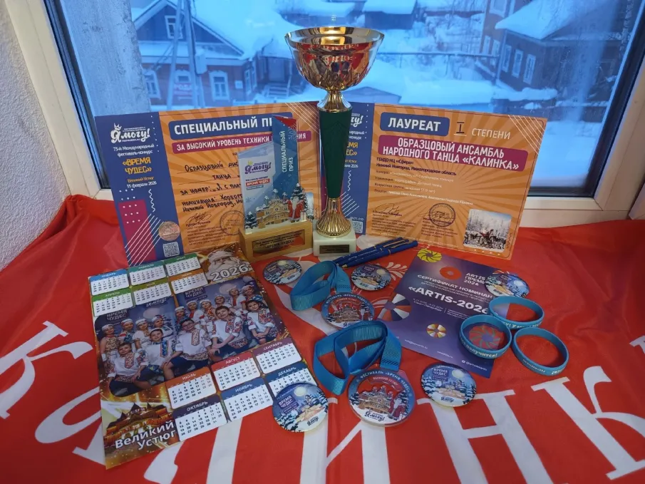 Успехи воспитанников НЦ «Сфера» | Образцовый ансамбль народного танца «Калинка»