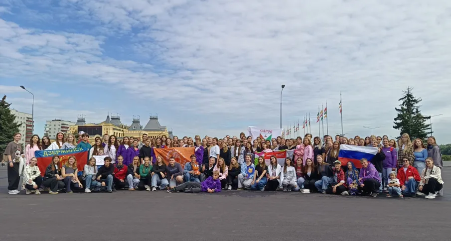 Нижегородская делегация отправилась на полуфиналы Всероссийского конкурса «Большая перемена»!