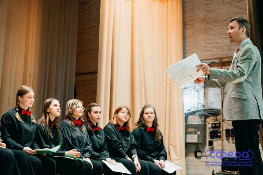 Мастер-класс по хоровому искусству в НЦ «Сфера».