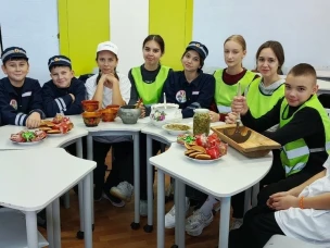 "ТЕЛЕМОСТ с юными инспекторами дорожного движения ЗАПОРОЖЬЯ и НИЖЕГОРОДСКОЙ ОБЛАСТИ"