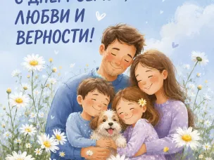 С Днем семьи, любви и верности! 